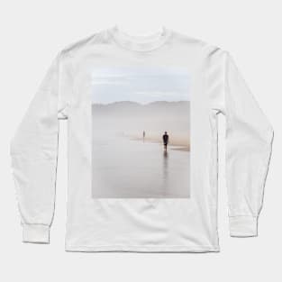 Figures in the Beach Mist Long Sleeve T-Shirt